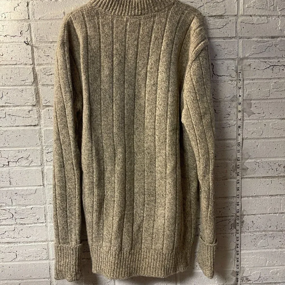 Vintage Dimension Mens Milford Half Button Wool Blend Sweater XL - Picture 6 of 9